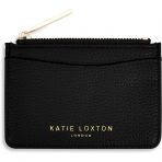 KATIE LOXTON Deri Czdan (Siyah)