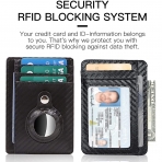 Generic RFID Unsex Deri Czdan (Siyah)