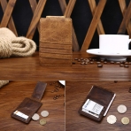 PoLe Craft Wallet Kadn Deri Czdan (Kahverengi)