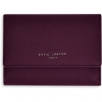 KATIE LOXTON Kadn Deri Czdan (Bordo)