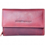 Bull Burry RFID Kad�n Deri C�zdan(Koyu K�rm�z�)
