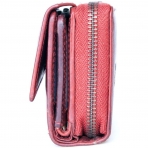 Bull Burry RFID Kad�n Deri C�zdan(Koyu K�rm�z�)