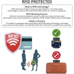 SHOP LC RFID Kadn Deri Czdan (Kahverengi)