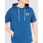 Under Armour Ksa Kollu Kaponlu Erkek Sweatshirt (Mavi)