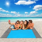 URXTRAL Suya Dayankl Plaj/Piknik rts (Mavi, 200x208cm)