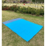 XinDingLi Ta��nabilir Plaj/Piknik �rt�s� (Mavi, 203x127cm)