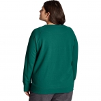 Champion Plus Size Powerblend Kadn Sweatshirt (Siyah)