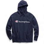 Champion Kadn Plus Kaponlu Sweatshirt (Lacivert)