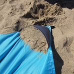 Artemis Outdoor Essential Kum Ge�irmez Plaj �rt�s� (Mavi)