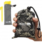 BEARZ Outdoor Suya Dayankl Plaj/Piknik rts (Gri)