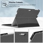 Fintie Microsoft Surface Pro 9 Business Standl Klf-Gray