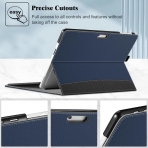 Fintie Microsoft Surface Pro 9 Business Standl Klf-Navy Black