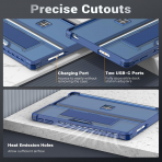 MoKo Microsoft Surface Pro 9 Kickstandl Klf-Blue 