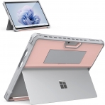 MoKo Rugged Serisi Microsoft Surface Pro 9 Klf-Pink Gray