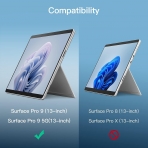 JETech Surface Pro 9 Temperli Cam Ekran Koruyucu (2 Adet)