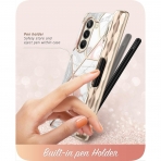 i-Blason Tam Korumal Galaxy Z Fold 5 Klf-Marble