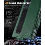 OCASE Kickstandl Galaxy Z Fold 5 Klf-Green