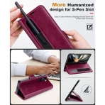 OCASE Kickstandl Galaxy Z Fold 5 Klf-Burgundy