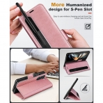 OCASE Kickstandl Galaxy Z Fold 5 Klf-Pink