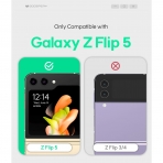 GOOSPERY Flex Serisi Galaxy Z Flip 5 Czdan Klf-Black