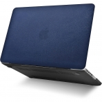 KECC MacBook Air anta ve Klf (15 in)-Dark Blue Leather