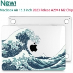 May Chen MacBook Air Sert Klf (15 in)-Great Wave