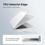 BlueSwan MacBook Air effaf Klf (15 in)-Frosted White 