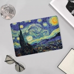 QCzyc MacBook Air Uyumlu Dayankl Klf (15 in)-Van Gogh Starry Sky