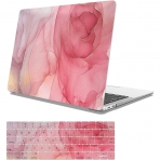 AOGGY MacBook Pro Uyumlu Klf (15 in)-Peony Red