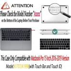 AOGGY MacBook Pro Uyumlu Klf (15 in)-Flow Gold 2 
