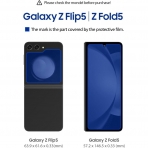 araree Galaxy Z Flip 5 Temperli Cam Ekran Koruyucu (2 Adet)