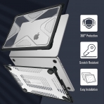 Fintie MacBook Air Sert Kapakl Klf (15 in)-Clear