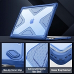 Fintie MacBook Air Sert Kapakl Klf (15 in)-Blue