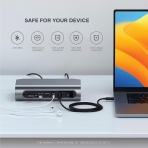 Satechi Thunderbolt 4 Dock oklu Balant Noktas