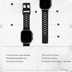 UAG Apple Watch Ultra 2 Civilian Kay-Graphite Black