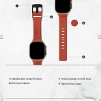 UAG Scout Serisi Apple Watch Uyumlu Kay(49/45/44/42mm)-Rust