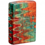 Zippo Turuncu Brush Strokes akmak