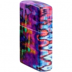 Zippo Mor Brush Strokes akmak