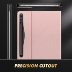 INFILAND Galaxy Tab S9 Plus ok Al Klf-Rose Gold