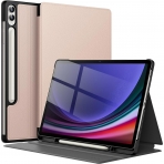 JETech nce Folyo Galaxy Tab S9 Plus Klf-Rose Gold