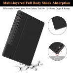 Soke Galaxy Tab S10/S9 Plus Standl Klf-Black