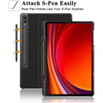 Soke Galaxy Tab S10/S9 Plus Standl Klf-Black