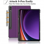 Soke Galaxy Tab S10/S9 Plus Standl Klf-Purple