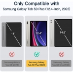 JETech Galaxy Tab S10 Plus Standl Klf-Black