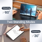 JETech Galaxy Tab S10 Plus Standl Klf-Rose Gold