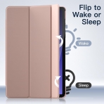 JETech Galaxy Tab S10 Plus Standl Klf-Rose Gold