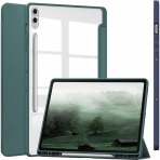 NINKI Kalem Blmeli Galaxy Tab S9 Plus Klf-Green