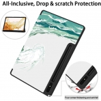 SanMuFly Galaxy Tab S9 Plus Klf-Ocean Wave