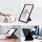 ZYKAA Galaxy Tab S9 Plus Standl Klf-Black