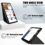 ZYKAA Galaxy Tab S9 Plus Standl Klf-Black